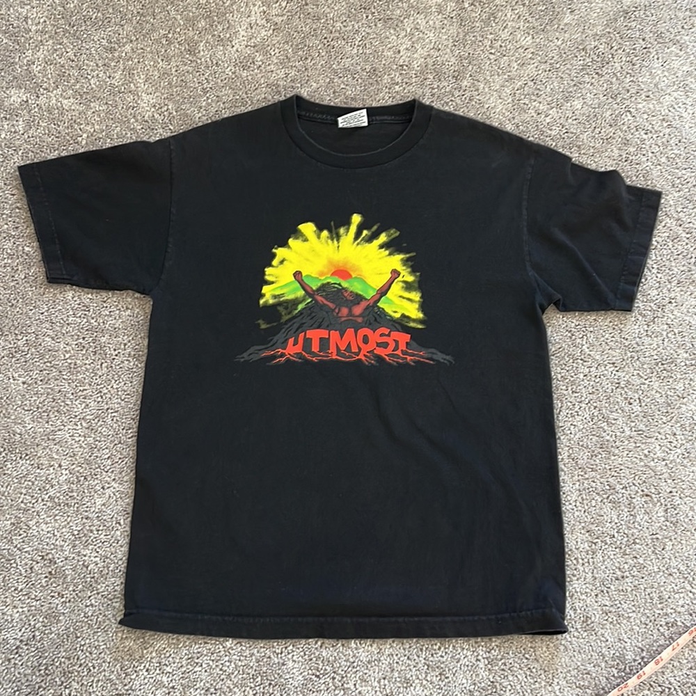 2000s UTMOST Bob Marley Uprising Graphic skate Tee / size Medium